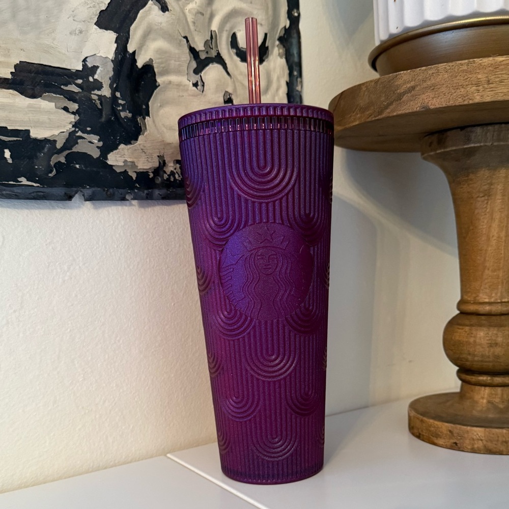 Starbucks Purple Shell Tumbler